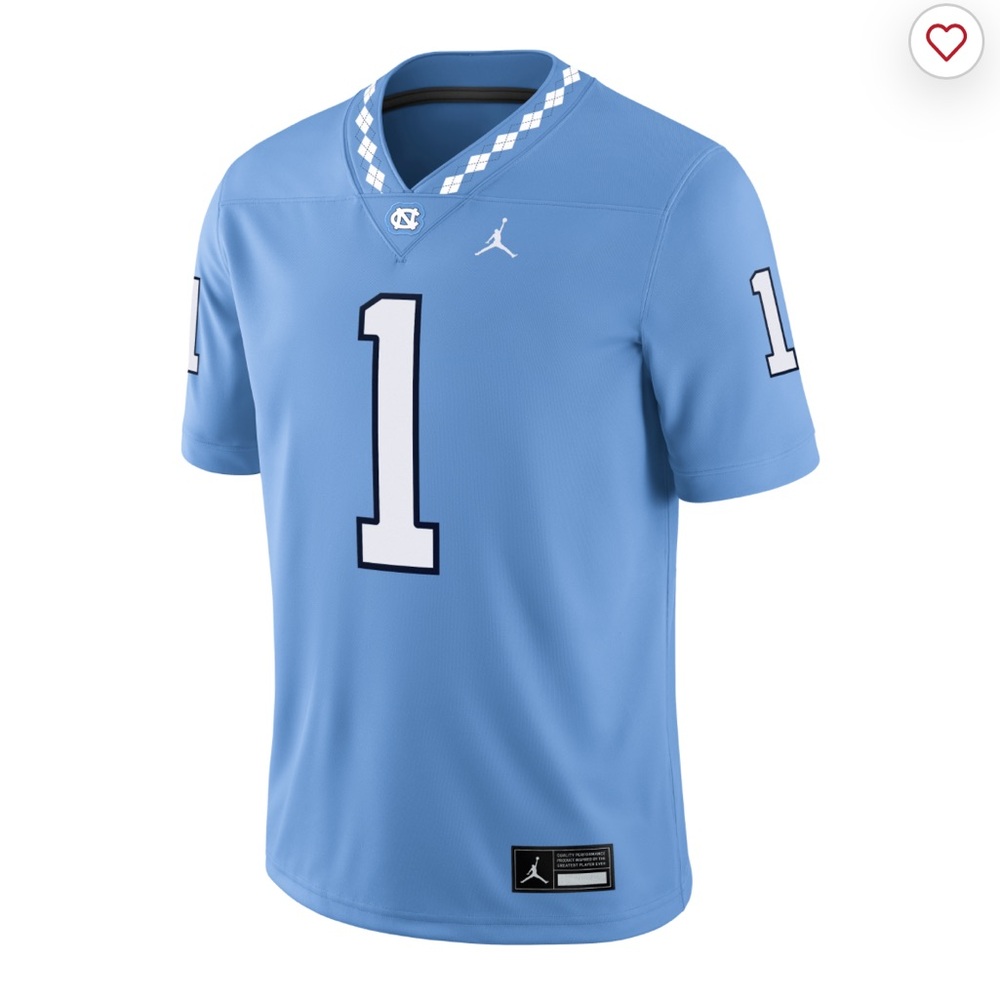 Jordan UNC Tarheels Small Men’s Jersey
